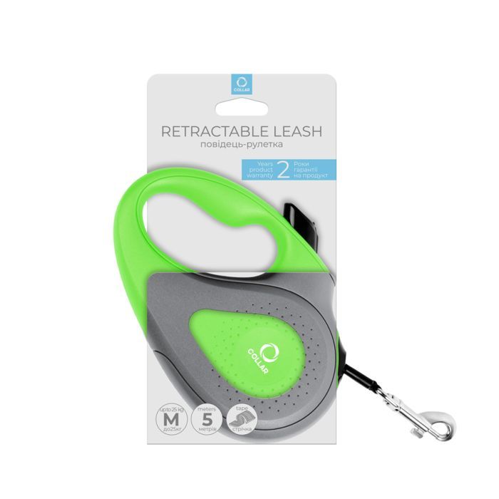 Поводок для собак Collar лента M до 25 кг 5 м красный (81253) изображение 3