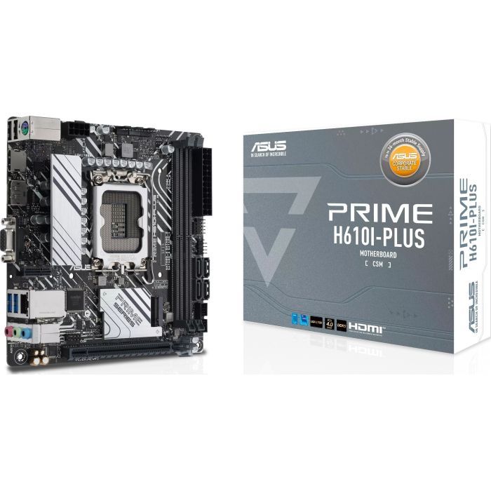 Материнская плата ASUS PRIME H610I-PLUS-CSM изображение 7