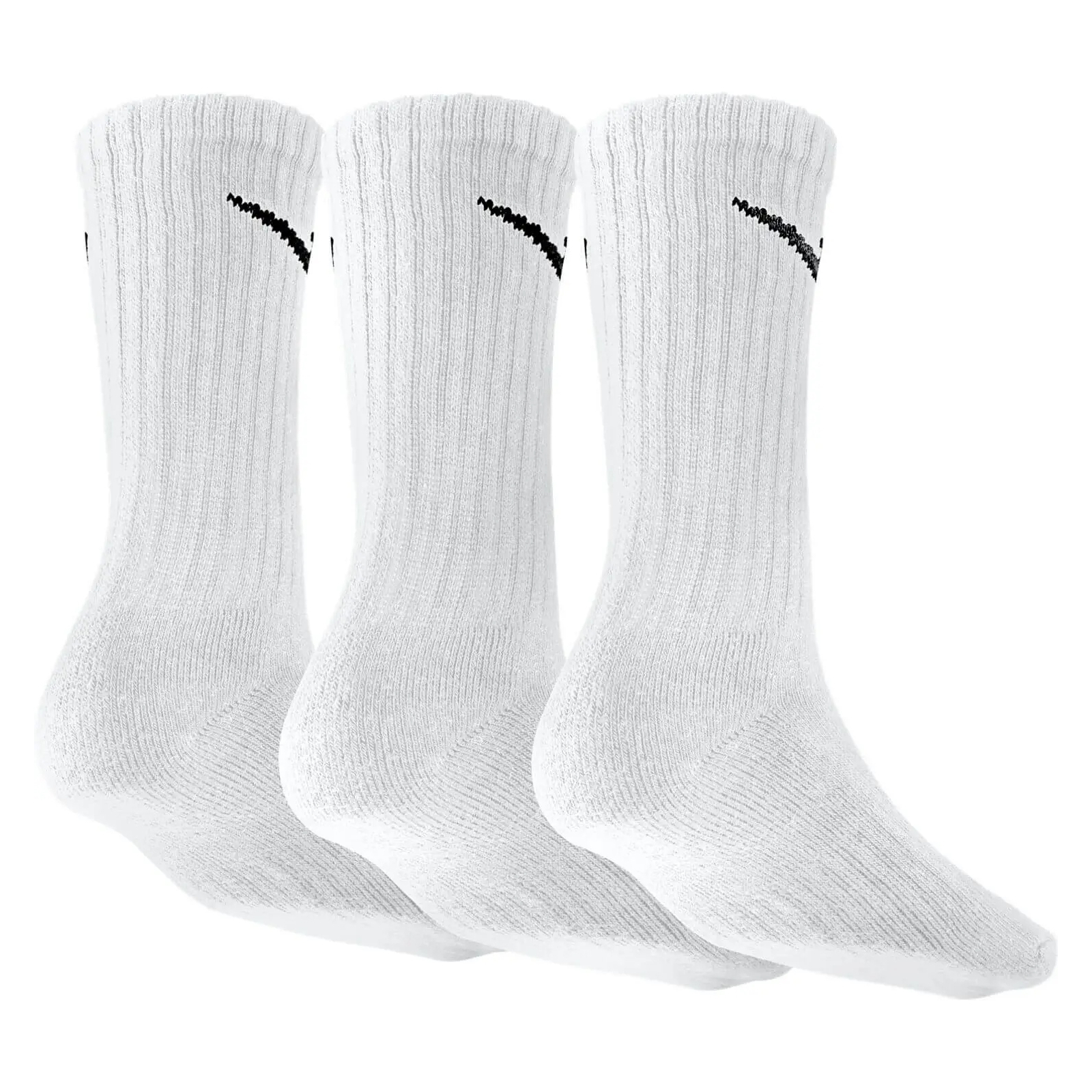 Шкарпетки Nike U NK V CUSH CREW - 3PR VALUE SX4508-101 34-38 3 пари Білі (685068095412) зображення 2