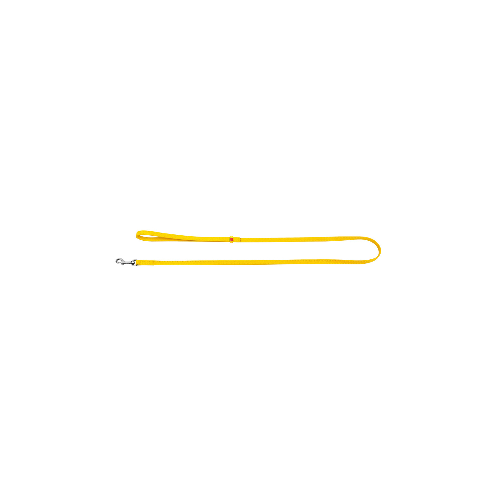 Поводок для собак WAUDOG Glamour кожаный XS желтый (33728) изображение 2