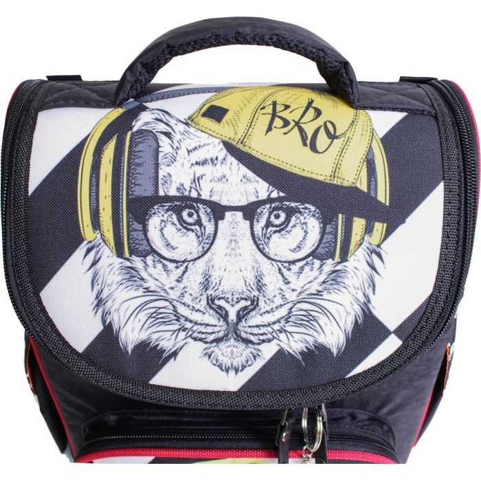 Портфель Bagland с фонариками Успех 12 л. чорний 175k (00551703) (80213806) изображение 5
