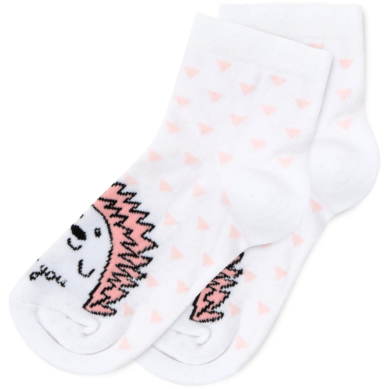 Шкарпетки дитячі BNM в полосочку (M0C0101-1364-5G-pink)