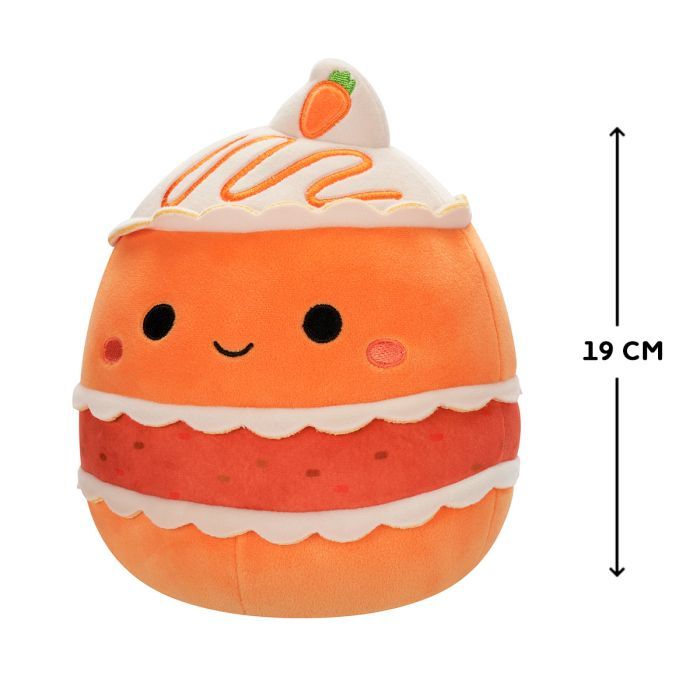 Мягкая игрушка Squishmallows Морковный тортик 19 см (SQER00835) изображение 2