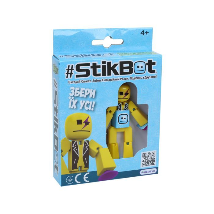 Фигурка Stikbot для анимационного творчества Рокер (TST616-23UAKDRO)