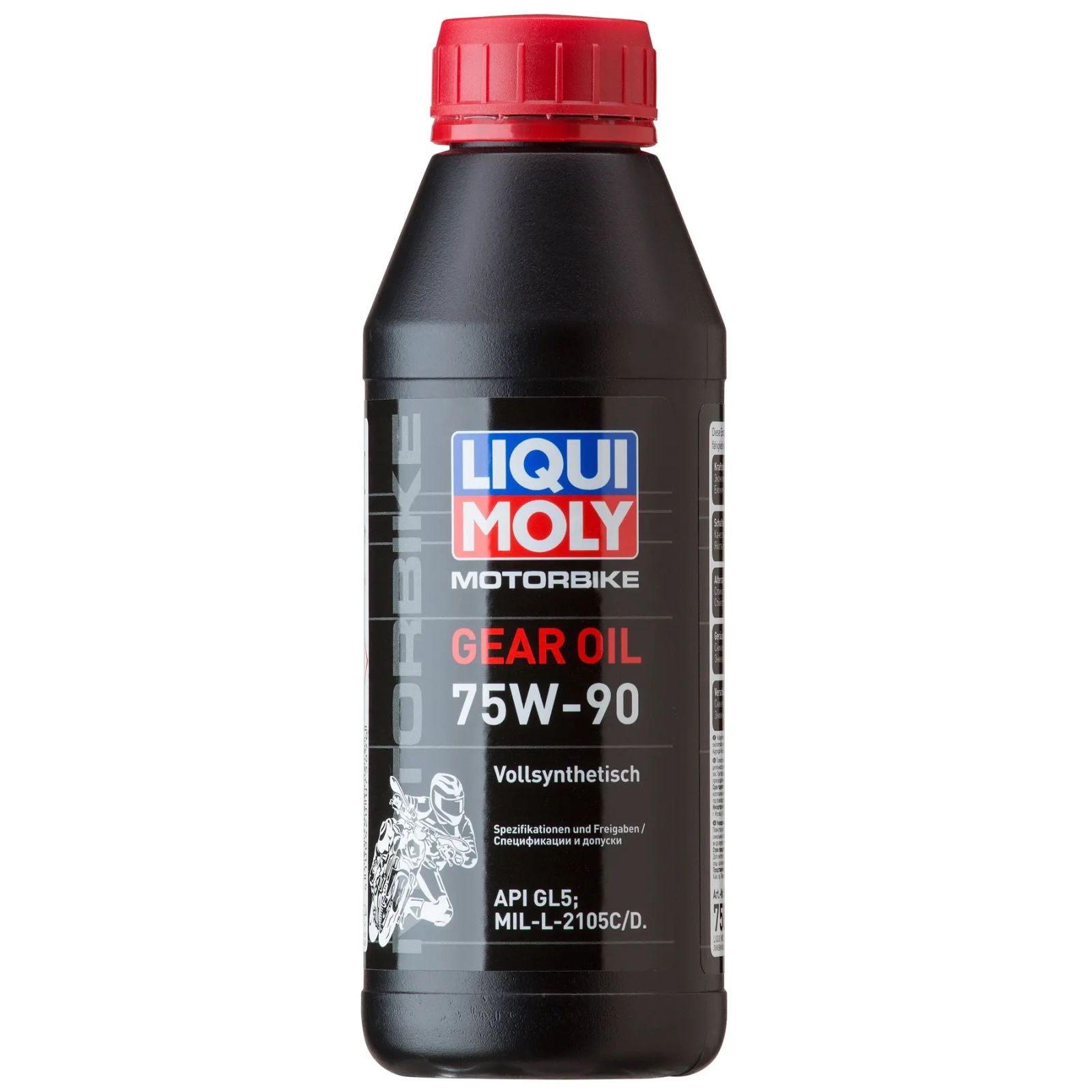 Трансмиссионное масло Liqui Moly MOTORBIKE GEAR OIL 75W-90 0,5л (1516)