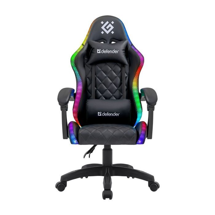 Крісло ігрове Defender Energy RGB Black (64559) зображення 2