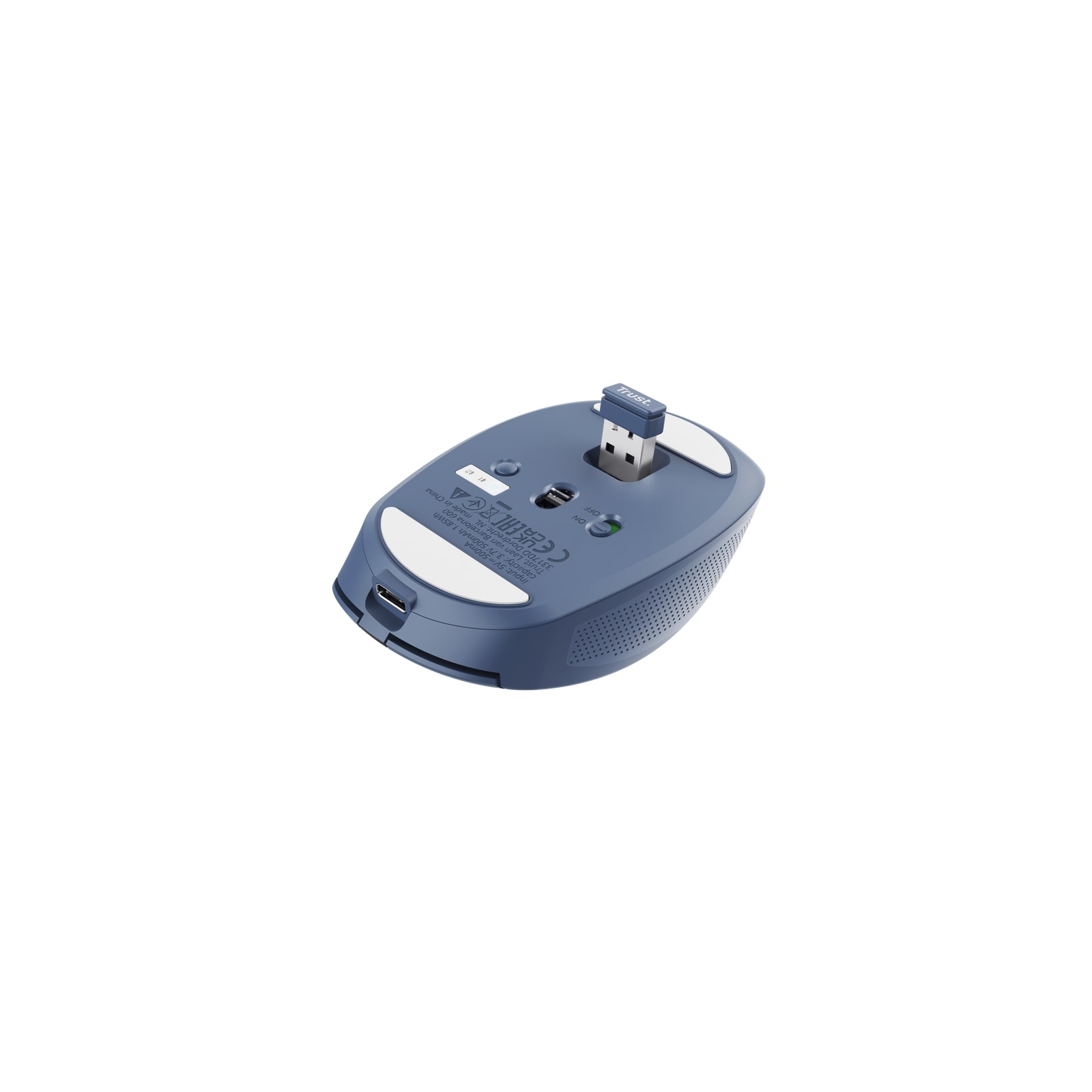 Мышка Trust Ozza compact Bluetooth/Wireless/USB-A White (24933) изображение 5