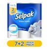 Туалетний папір Selpak 3 шари 7+2 рулонів (8690530015920) зображення 2