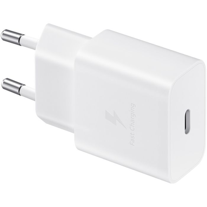 Зарядний пристрій Samsung USB-С 15W White + Cable USB-C 1m (EP-T1510XWEGEU) зображення 3