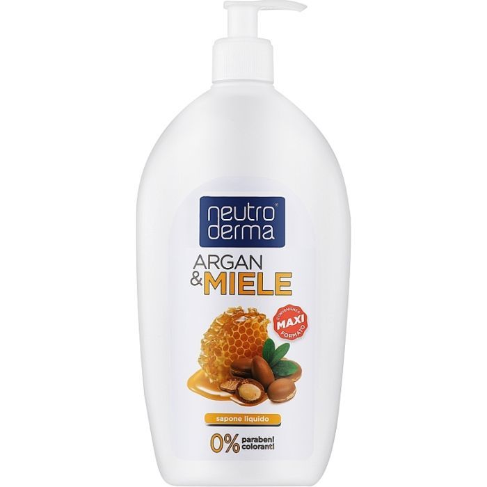 Жидкое мыло Neutro Derma С аргановым маслом и медом 1000 мл (8033993194151)