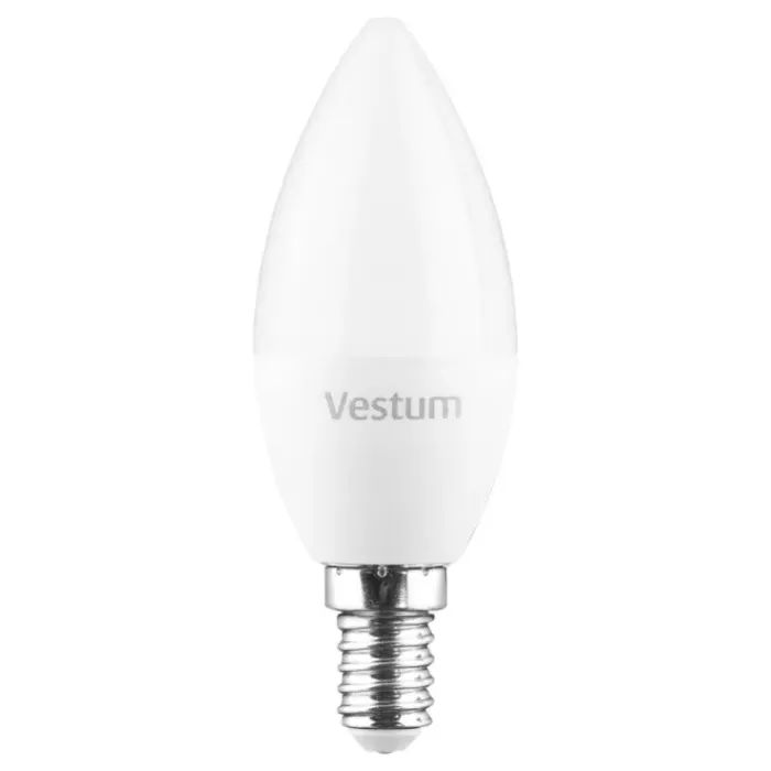 Лампочка Vestum С37 8W 3000K 220V E14 (1-VS-1312)