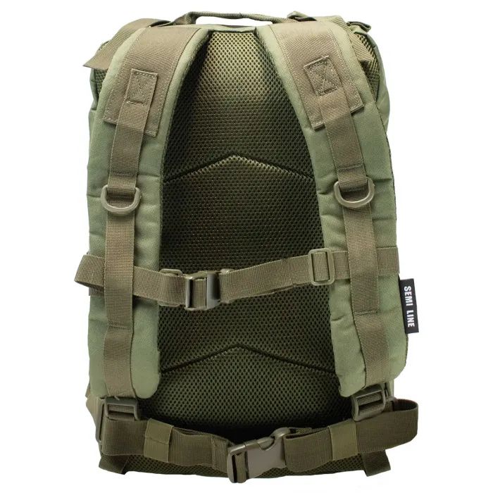 Рюкзак туристичний Semi Line тактичний 38 Black (A3047-1) зображення 3