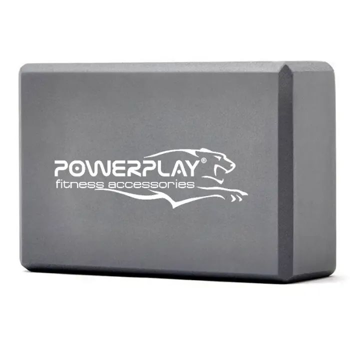 Блок для йоги PowerPlay Yoga Brick EVA 2 шт Сірі (PP_4006_Grey_2in) изображение 3
