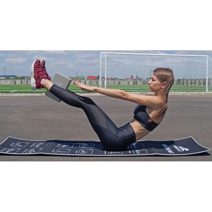 Блок для йоги PowerPlay Yoga Brick EVA 2 шт Сірі (PP_4006_Grey_2in) изображение 8