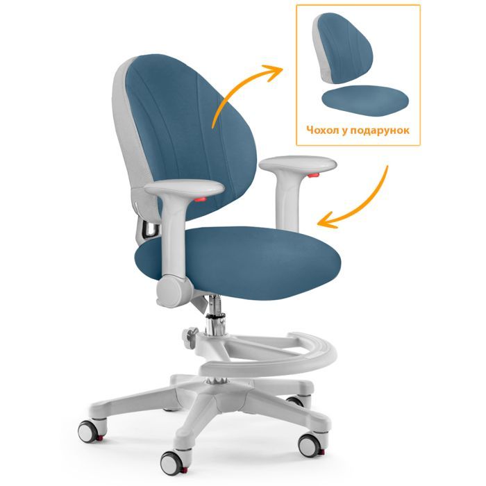 Дитяче крісло Evo-kids Mio (Y-407 DB) зображення 2