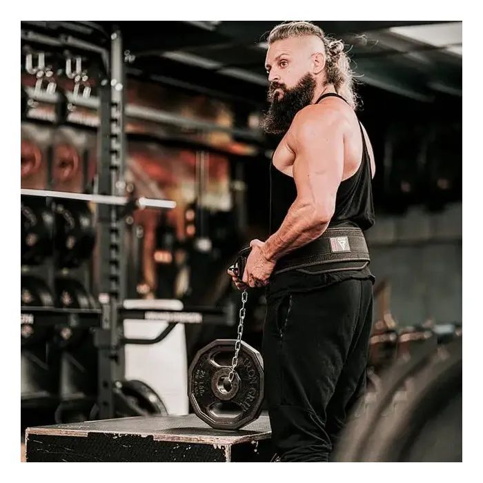 Утяжелитель RDX Пояс з ланцюгом T7 Pro Dipping Belt 2 Layer Black (WDB-T7B) изображение 6