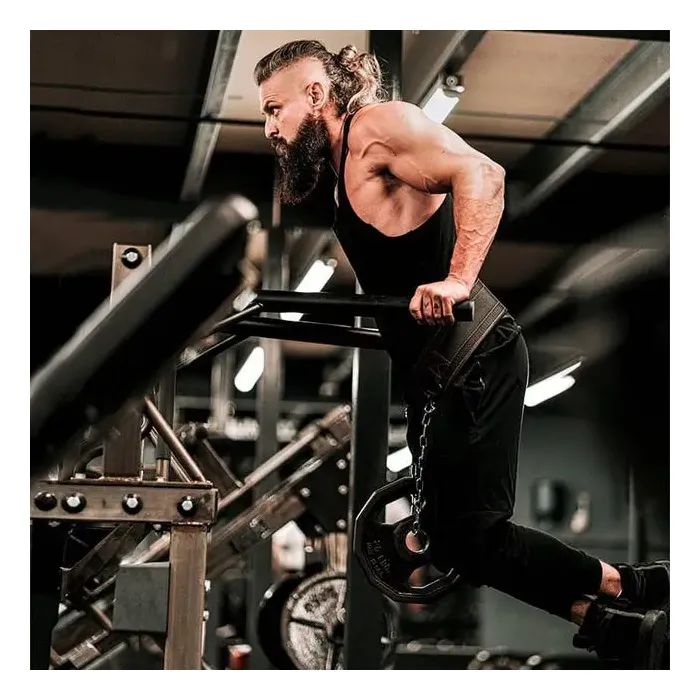Утяжелитель RDX Пояс з ланцюгом T7 Pro Dipping Belt 2 Layer Black (WDB-T7B) изображение 7