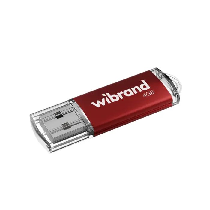 USB флеш накопитель Wibrand 4GB Cougar BlackUSB 2.0 (WI2.0/CU4P1B)