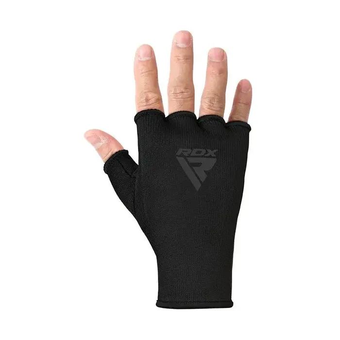 Бинти-рукавиці RDX Inner Black/Black L (HYP-IBB-L) зображення 3