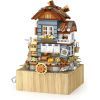 Конструктор LOZ mini Музыкальная шкатулка с ветряной мельницей (1239) изображение 3