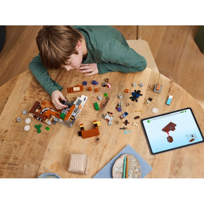 Конструктор LEGO Minecraft Заброшенная шахта в бесплодных землях (21263) изображение 10