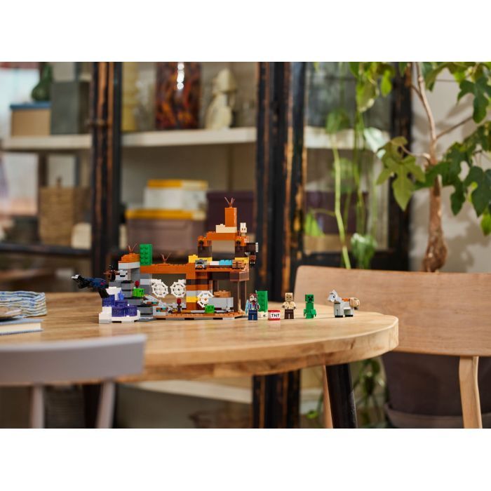 Конструктор LEGO Minecraft Заброшенная шахта в бесплодных землях (21263) изображение 11