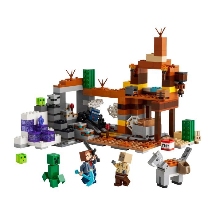 Конструктор LEGO Minecraft Заброшенная шахта в бесплодных землях (21263) изображение 2