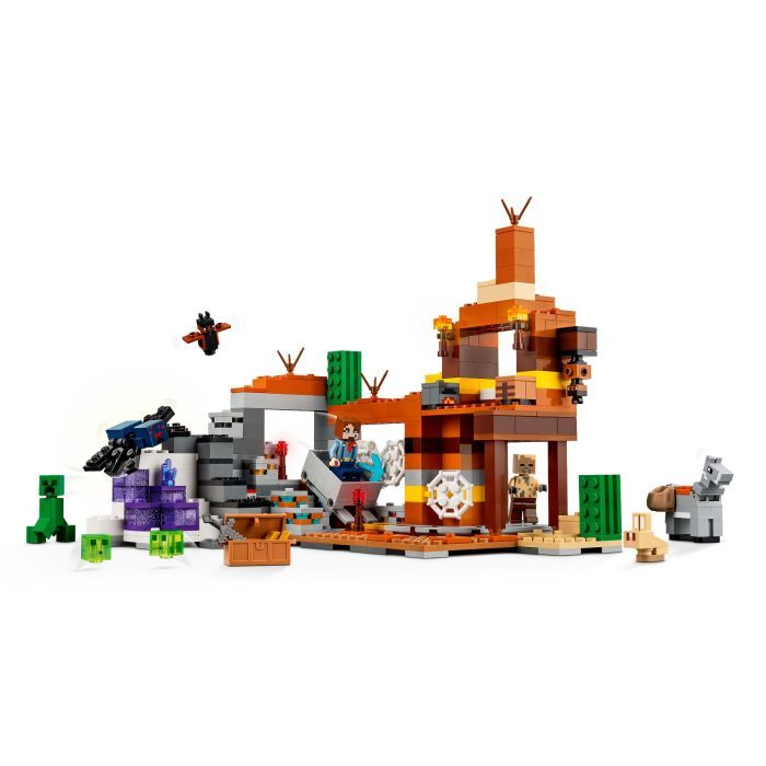 Конструктор LEGO Minecraft Заброшенная шахта в бесплодных землях (21263) изображение 3