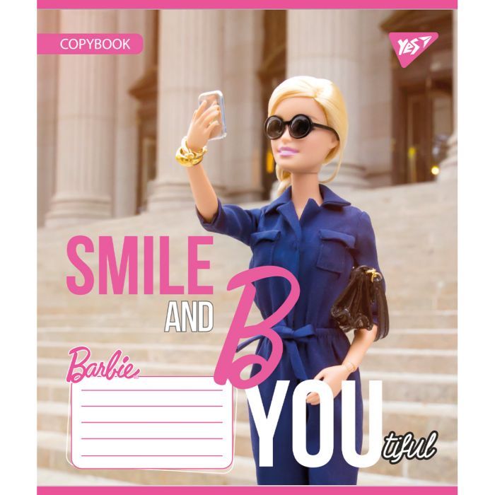 Тетрадь Yes Barbie 12 листов линия (767224) изображение 4