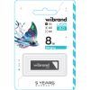 USB флеш накопичувач Wibrand 8GB Stingray Grey USB 2.0 (WI2.0/ST8U5G) зображення 2