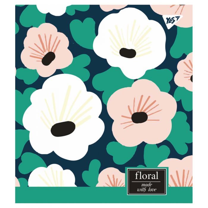 Зошит Yes А5 Floral Explosion 18 аркушів клітинка (765183) зображення 4