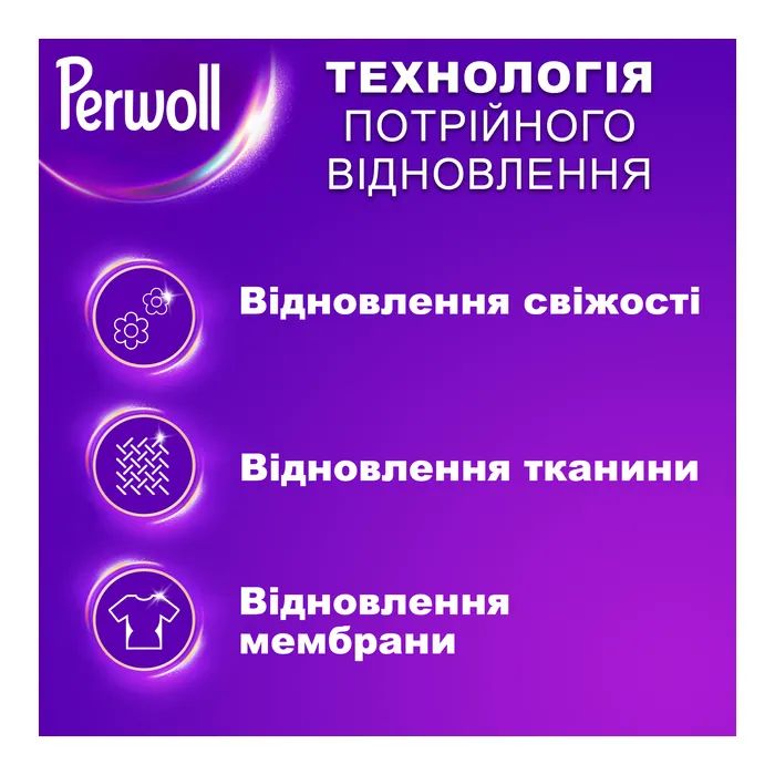 Гель для стирки Perwoll Уход и освежающий эффект Для спортивной одежды 3 л (9000101809930) изображение 2