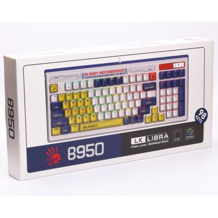 Клавиатура A4Tech Bloody B950 RGB LK Libra USB Warrior Grey (4711421995450) изображение 12