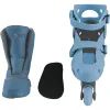 Роликові ковзани Globber 2в1 сіро-сині р.30-33, до 60кг, 5+ (783-200) зображення 6