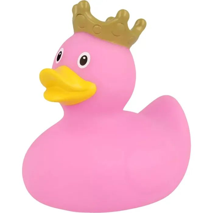 Игрушка для ванной Funny Ducks Утка Розовая в короне (1926)