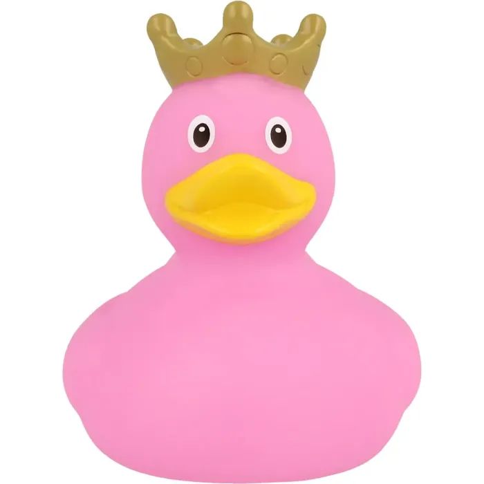 Игрушка для ванной Funny Ducks Утка Розовая в короне (1926) изображение 2