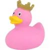 Игрушка для ванной Funny Ducks Утка Розовая в короне (1926)