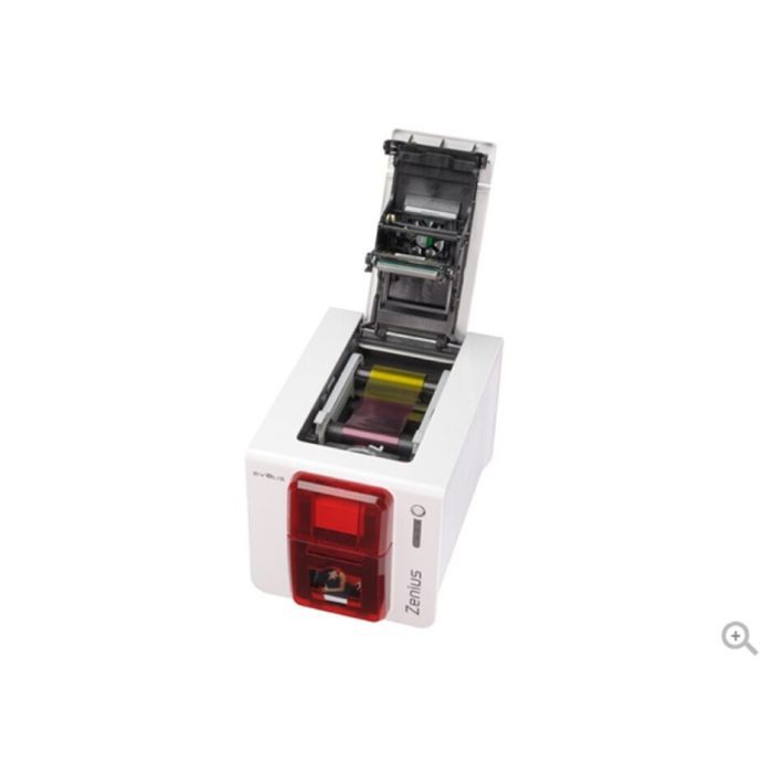 Принтер пластикових карт Evolis Zenius USB, Ethernet (ZN1H0000RS) зображення 3