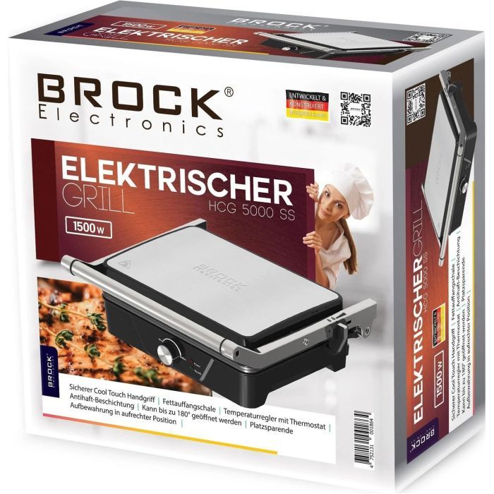 Электрогриль Brock HCG 5000 SS изображение 9