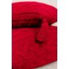 Наволочка Прованс декоративна в'язана Hit Kosa червона 45х45 (031668) зображення 5