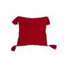 Наволочка Прованс декоративна в'язана Hit Kosa червона 45х45 (031668)