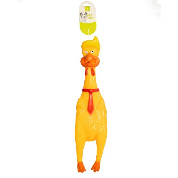 Іграшка для собак Nunbell Курка Трамп велика 42 см (YM0282)