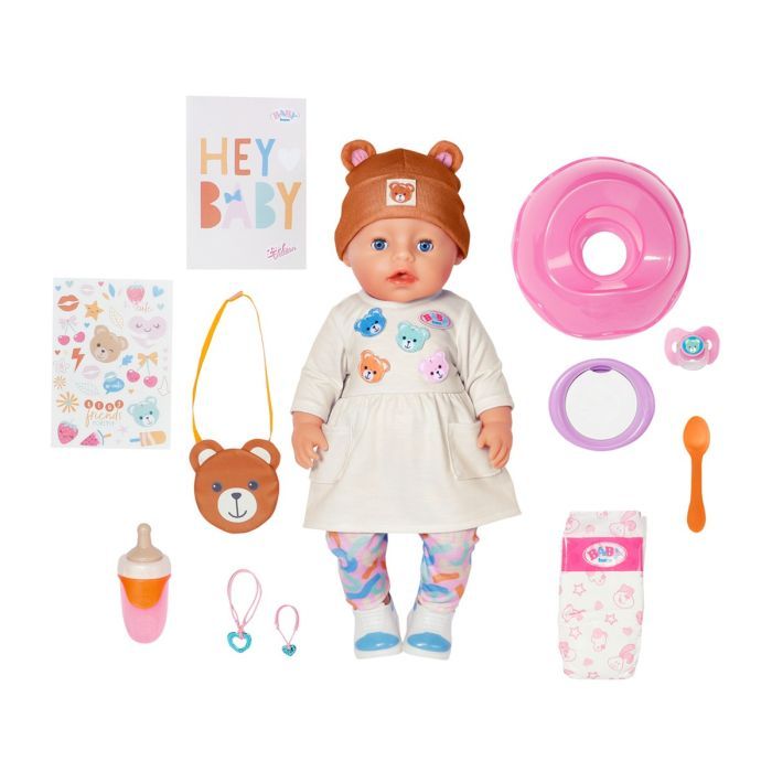 Пупс Zapf Baby Born - Эмма-Тедди 43 см (836651) изображение 12