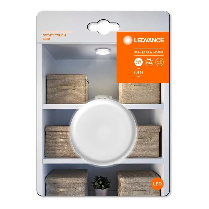 Світильник LEDVANCE DOT-IT TOUCH SLIM WT (4058075399686) зображення 2