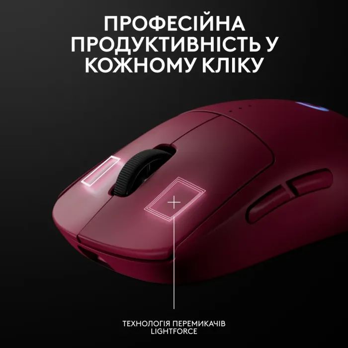 Мышка Logitech G Pro 2 Lightspeed Wireless Black (910-007295) изображение 11