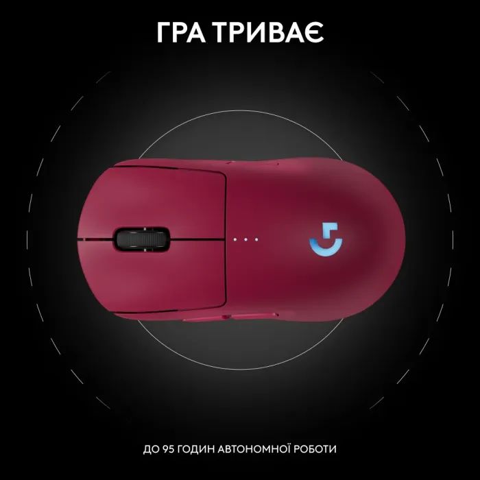 Мышка Logitech G Pro 2 Lightspeed Wireless Black (910-007295) изображение 12