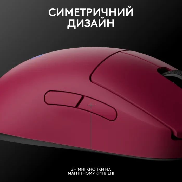 Мышка Logitech G Pro 2 Lightspeed Wireless Black (910-007295) изображение 8