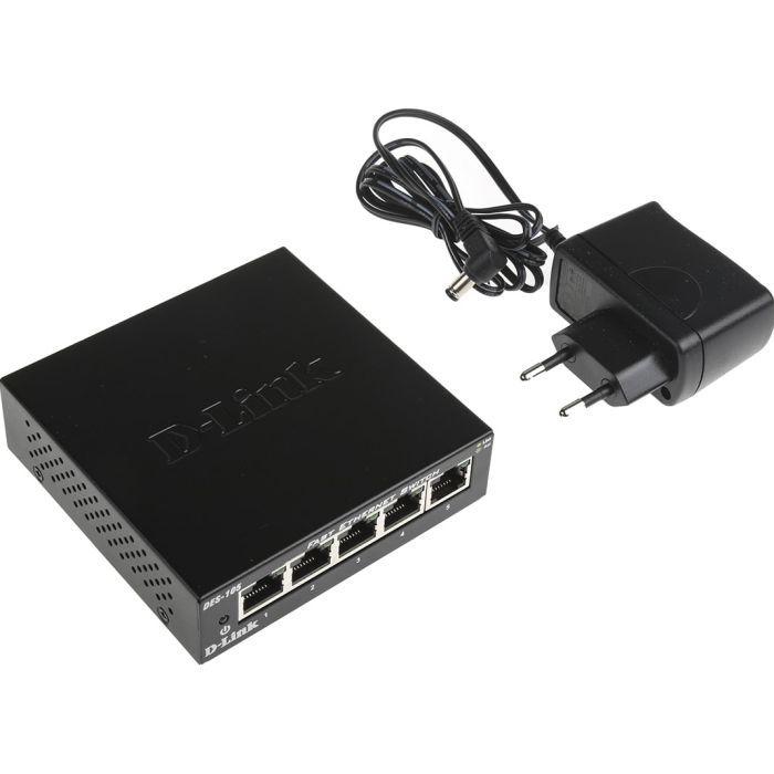 Комутатор мережевий D-Link DES-105 зображення 4