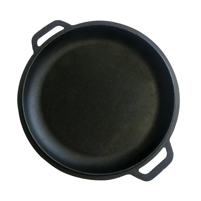 Котел туристический Brizoll чавунний з кришкою-сковородою10 л (KT10-2) изображение 3