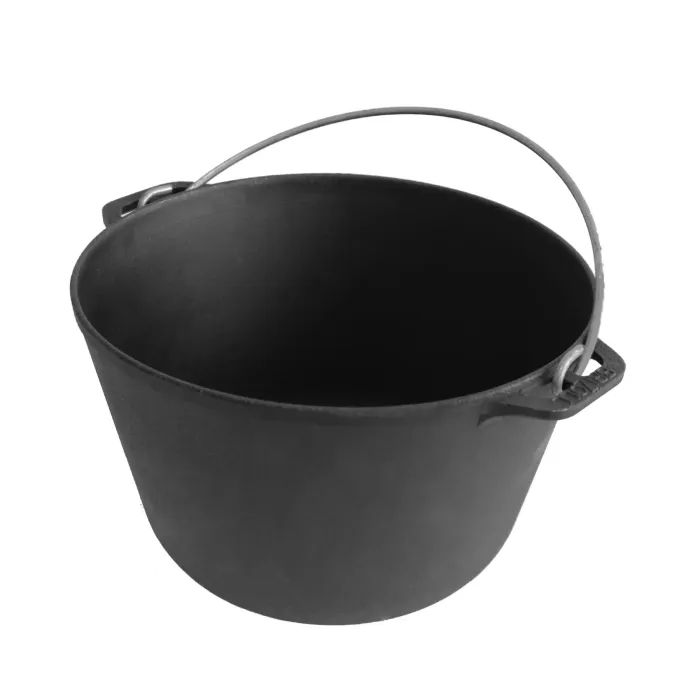 Котел туристический Brizoll чавунний з кришкою-сковородою10 л (KT10-2) изображение 5